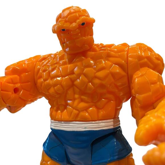 VINTAGE 1995 TOYBIZ ~ THE THING ~MARVEL 10" ~ FANTASTIC FOUR ~ DELUXE EDITION - Picture 2 of 5